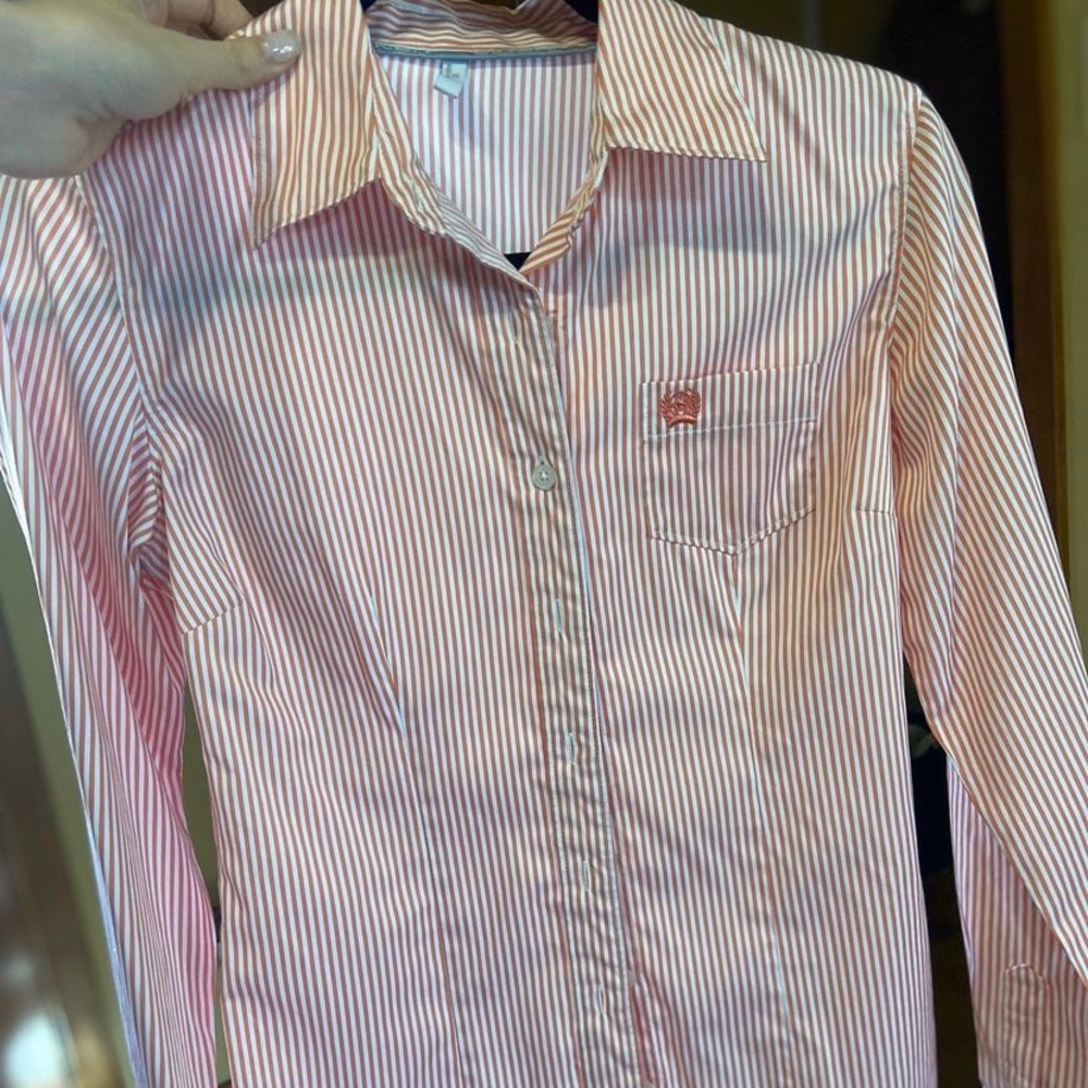 Striped Cinch shirt